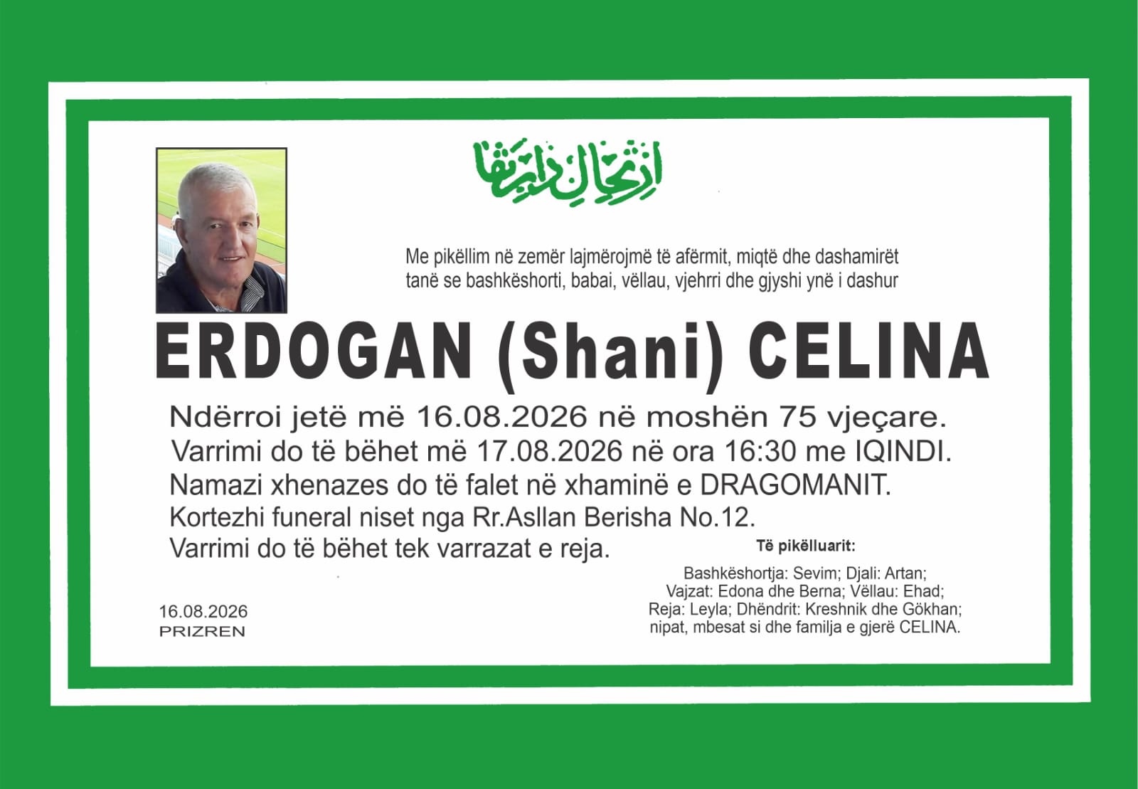 Erdogan Shani Celina