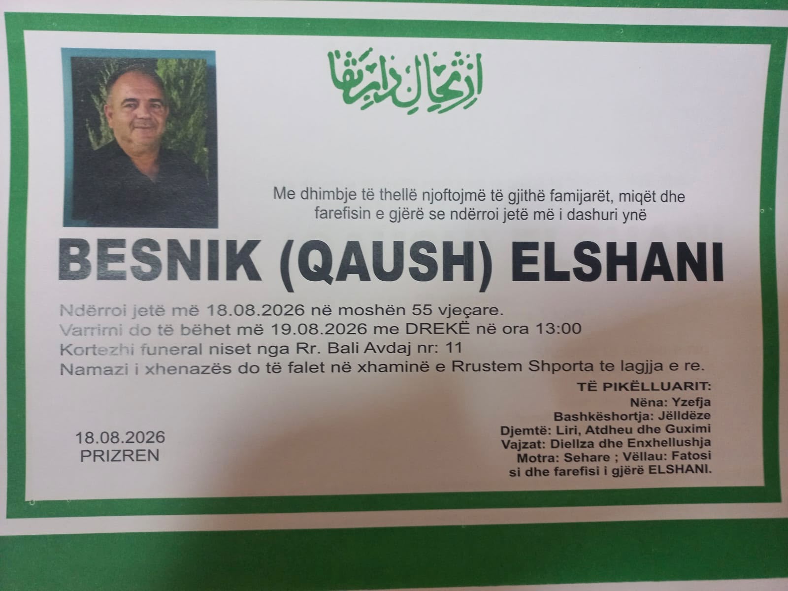 Besnik Qaush Elshani
