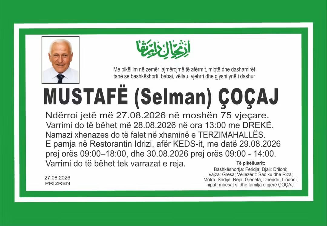 Mustafë Selman Çoçaj