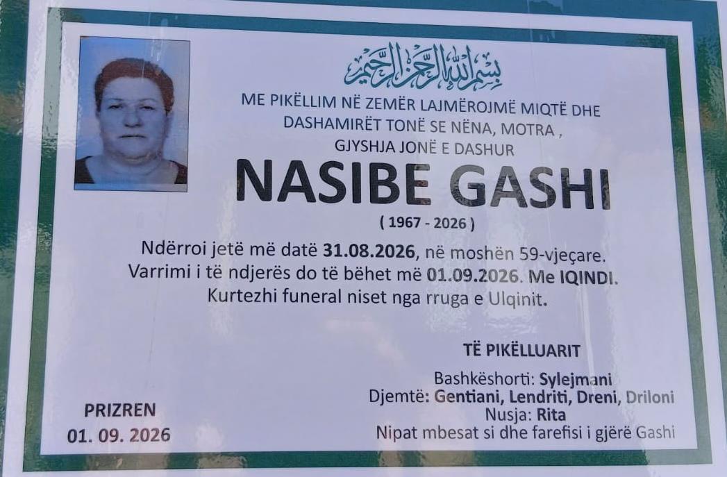 Nasibe Sali Gashi
