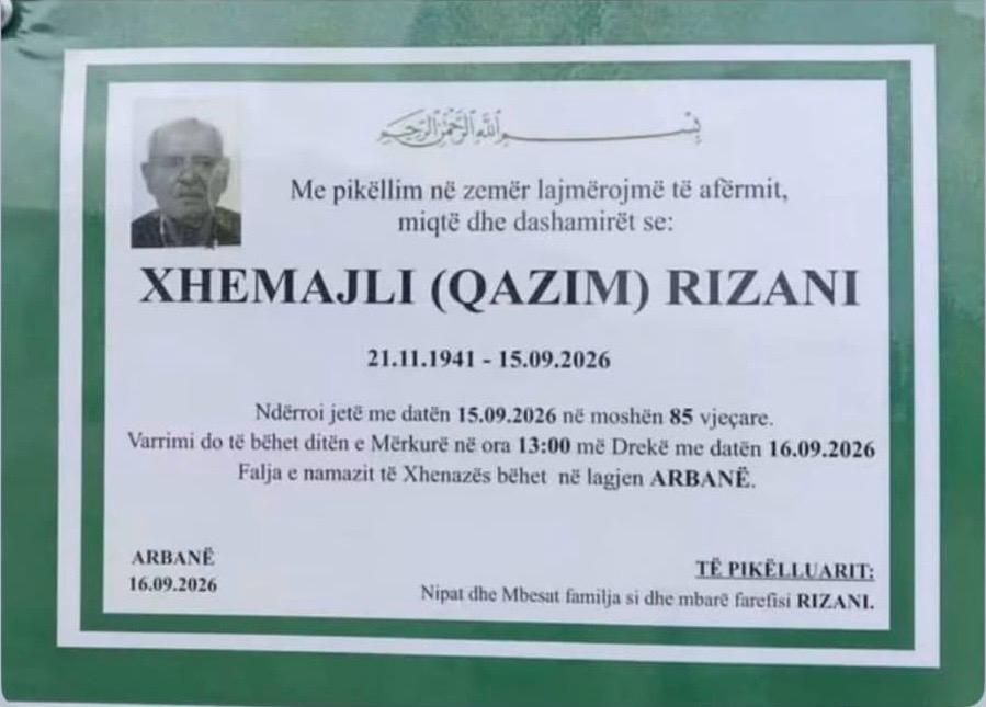 Xhemajli Qazim Rizani