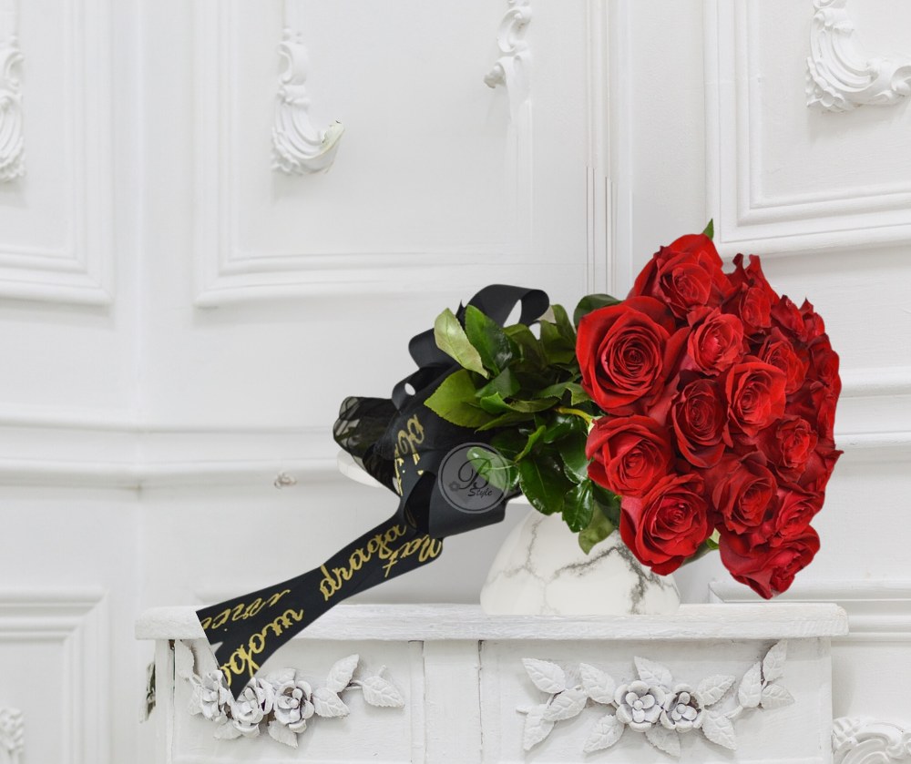 Buqetë elegante funerali #326